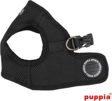 Puppia Step-in Hundeselevest Sort X-Large
