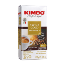 Kimbo Caffe' Gold 100% Arabica - 250 gr - Free shipping delivered to EUROPE and UK