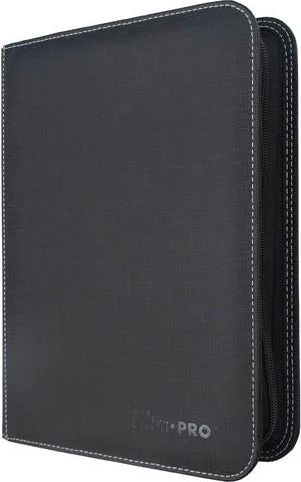 Ultra Pro: 4-Pocket Toploader Zippered Premium Pro Binder - Black