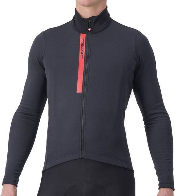 Castelli ENTRATA THERMAL JERSEY Længærmet Sort