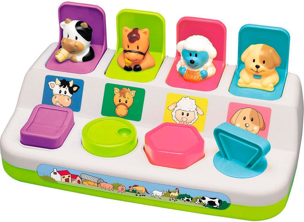 Happy Baby Pop Up Farm Animals
