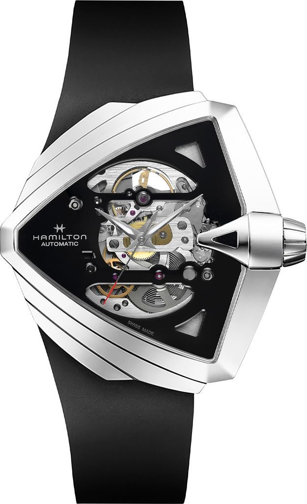Hamilton Ventura XXL Skeleton Automatic Black