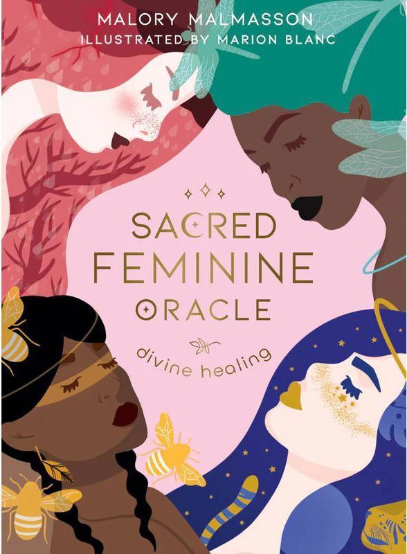 Sacred Feminine Oracle: Divine healing Cards, Engelsk