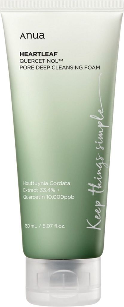 Anua Heartleaf Quercetinol Pore Deep Cleansing Foam 150 ml 150ml