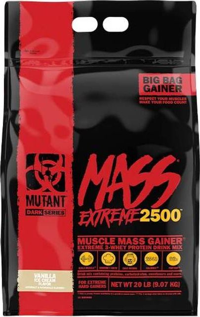 Mutant Mass Extreme 2500 9 kg Vanilla Ice Cream