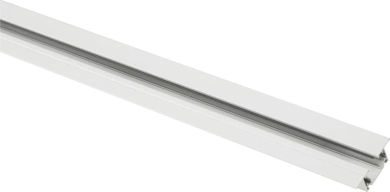 SLV 1F strømskinne, 2 meter, mat hvid