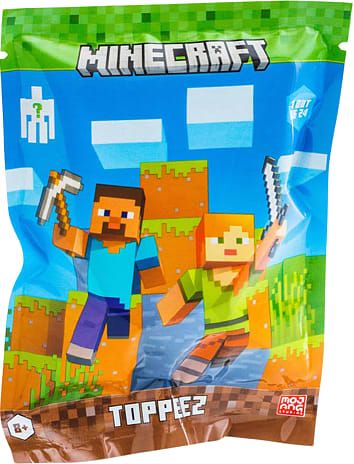 minecraft 3d figur – flere varianter - assorteret