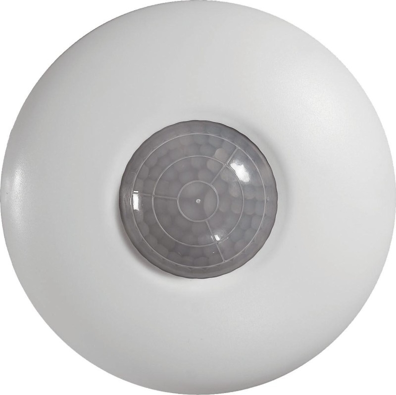 Servodan Minilux 41-400, bevægelsessensor 230v 360Â° ø90mm planforsænket, hvid
