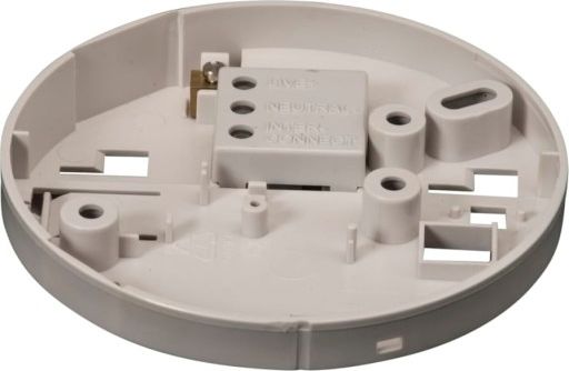 foss life røgalarm, 230v, 9v back-up batteri, hvid