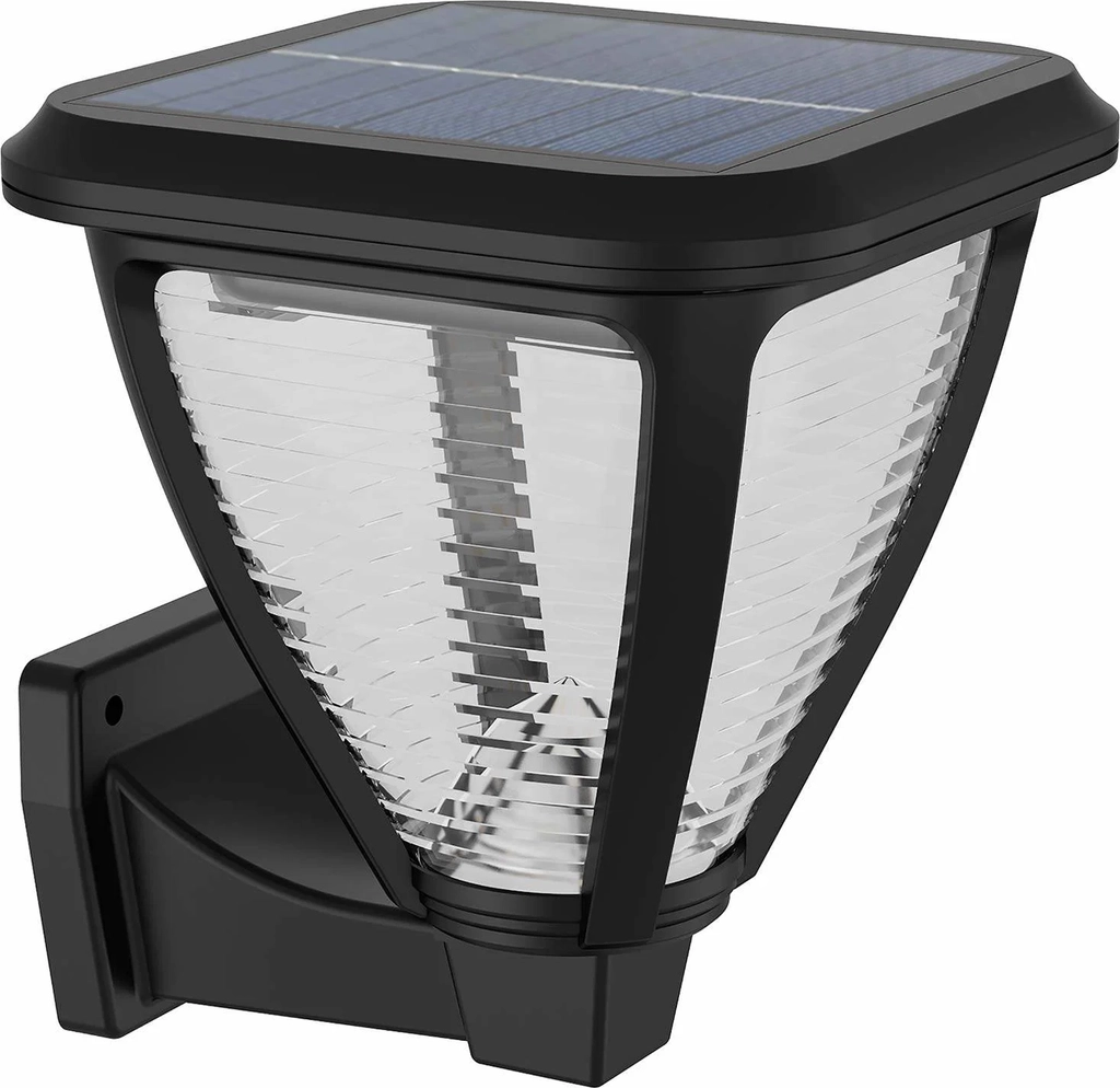 Vapora Væglampe Solar LED 200lm Sort