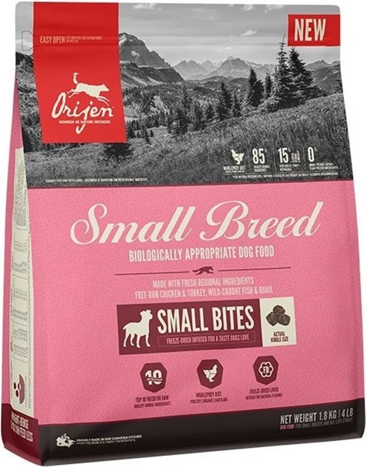 ORIJEN Small Breed Dog - Dry dog ??food- 1.8 kg