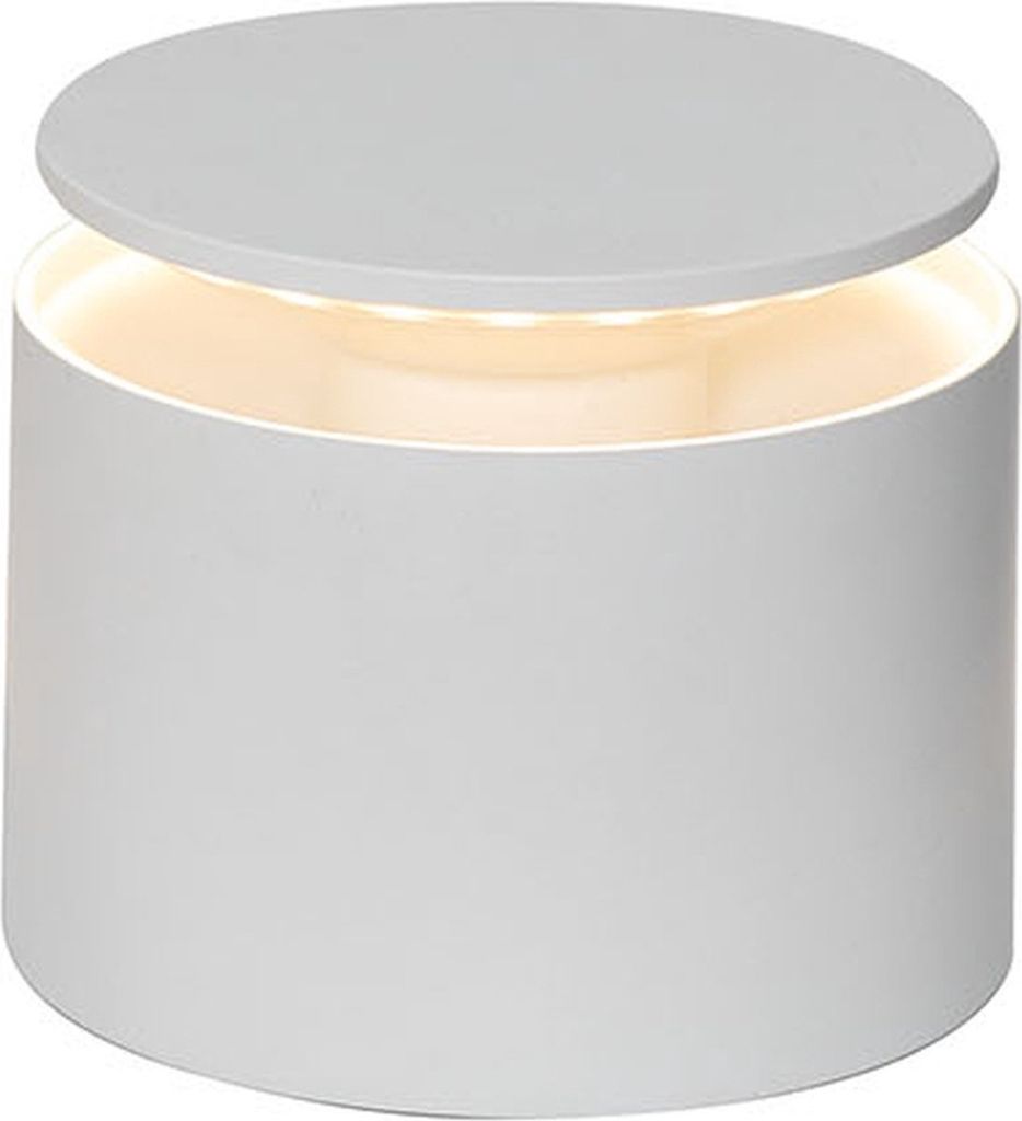 bærbar led bordlampe push-up pro, dæmpbar