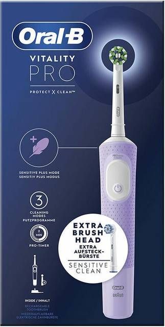 Oral-B Vitality Pro Electric Toothbrush Lilac Mist