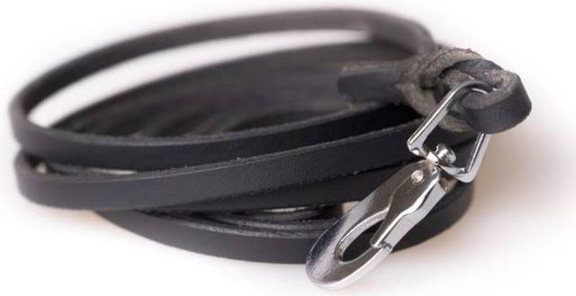 Active Canis Leather Leash (pcp hook)