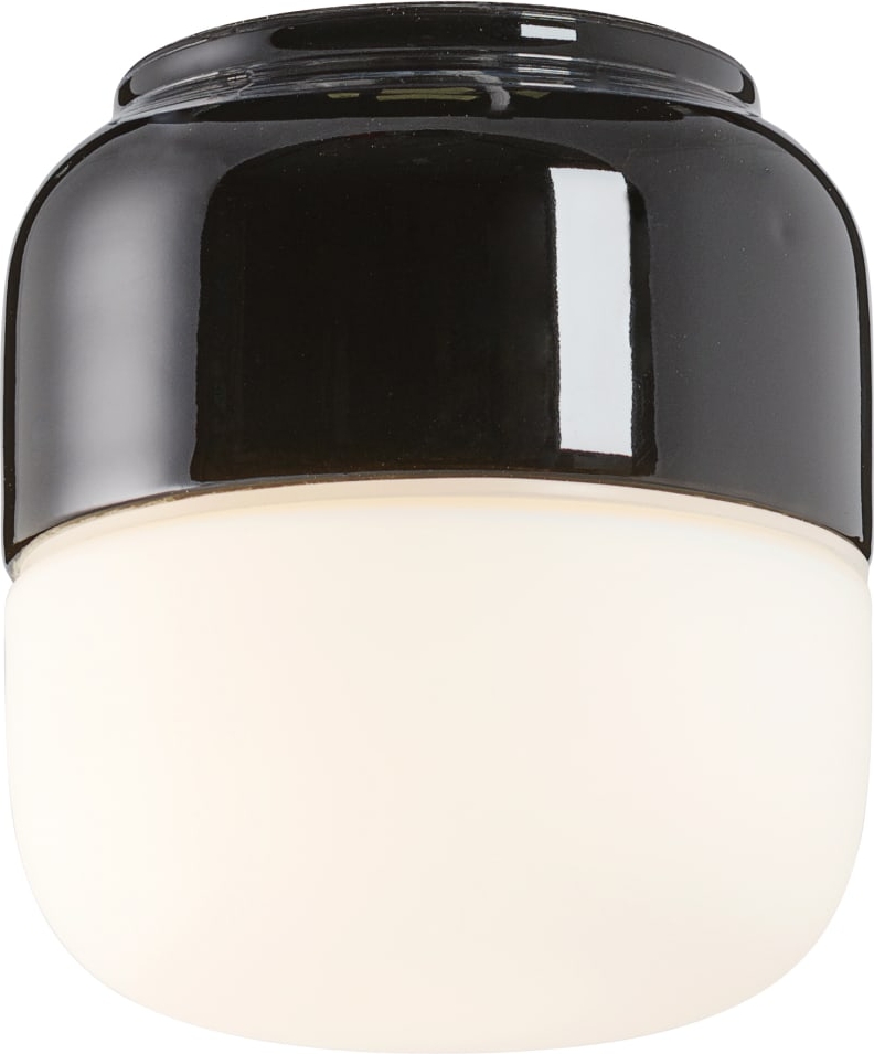 Ifö Ohm loftlampe, sort