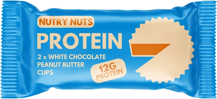 Nutry Nuts Peanut Butter Cups (42g) - White Chocolate