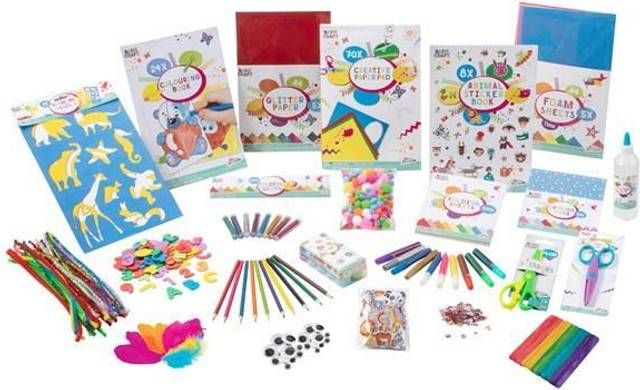 Creative Craft Group Basic Crafts Stor hobby æske med 24 forskellige items