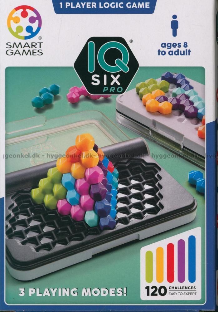 Spilbræt Smartgames - IQ Six Pro - For mindst 1 spiller