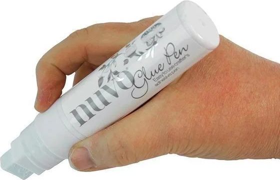 204N | Nuvo Adhesives Flat Tip Glue Pen - Large | Gavlhuset