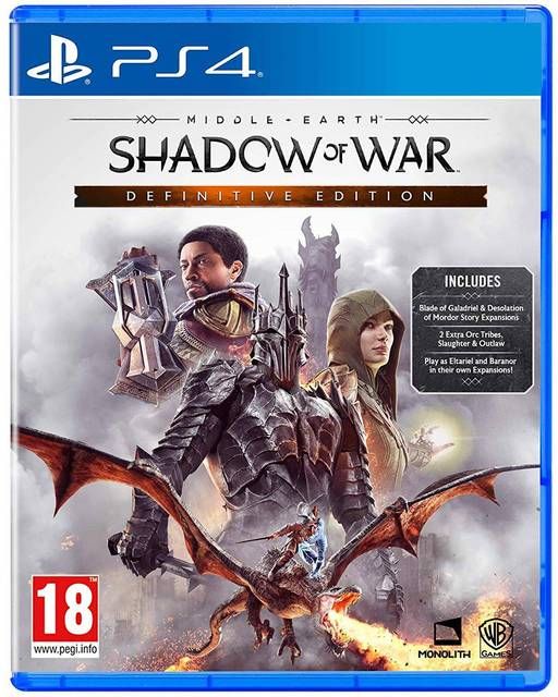 Middle-Earth: Shadow of War - Definitive Edition (PS4)