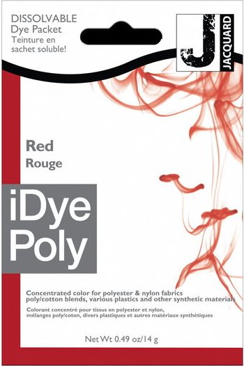 Jacquard iDye Poly Tekstilfarve Red 449