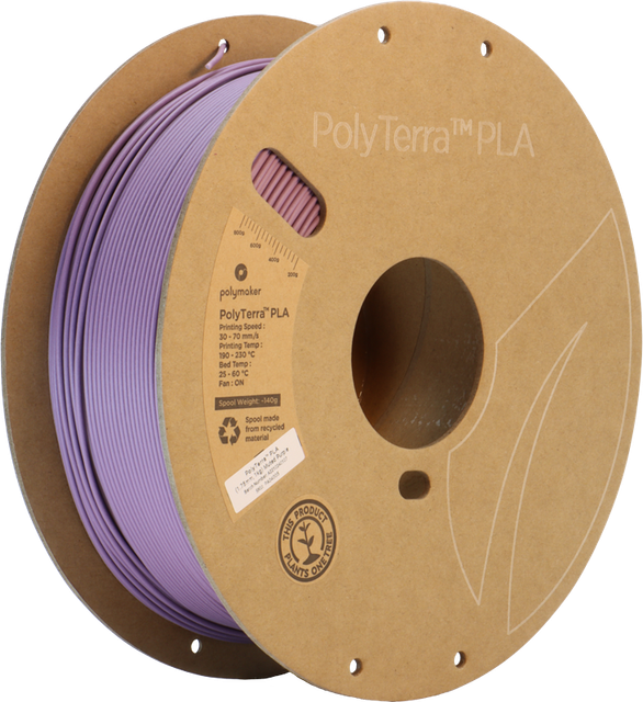 Polymaker PolyTerra PLA Muted Purple 1.75 mm 1000 g