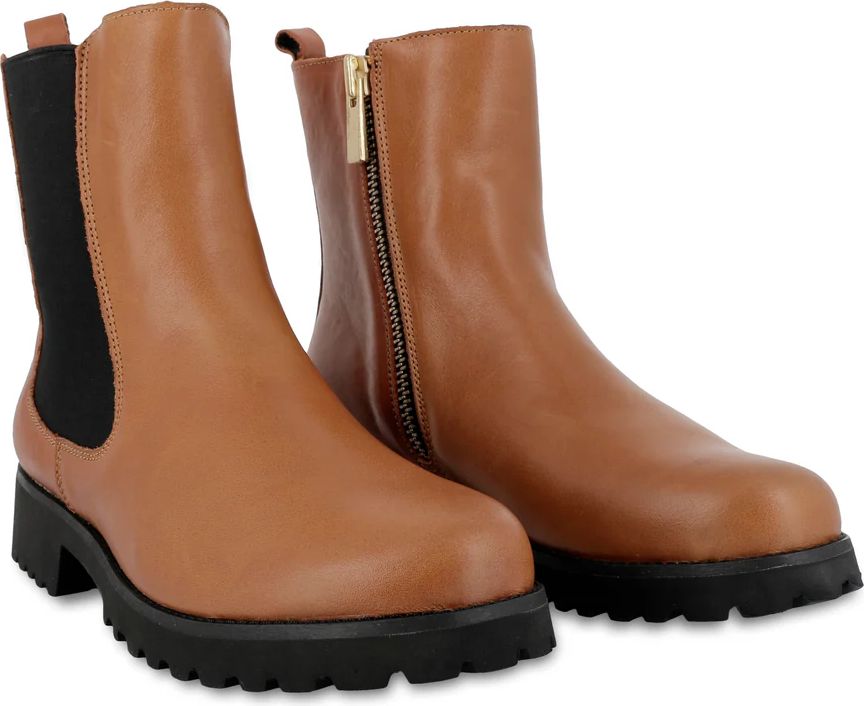 BREANNA BOOTS - Cognac