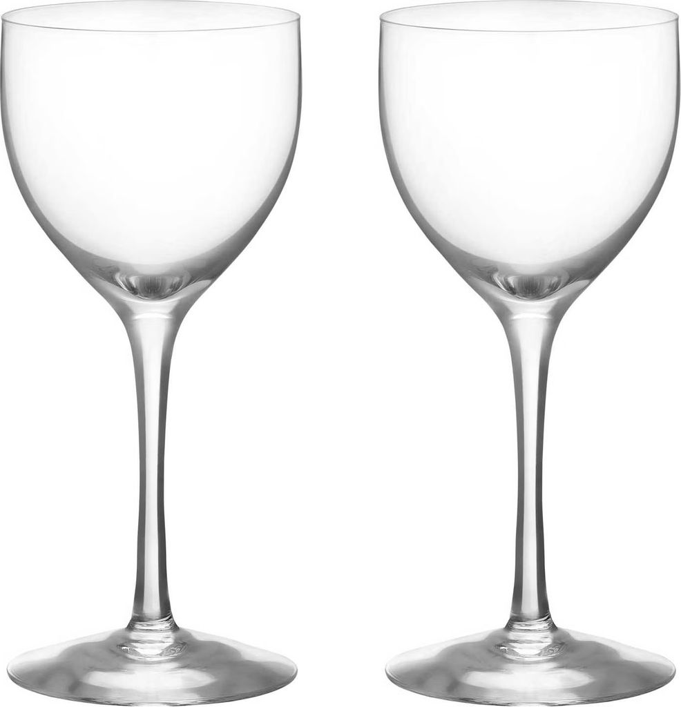 Orrefors More Nick & Nora Cocktail Glas - 2 stk - 17 cl - Krystalglas - Klar