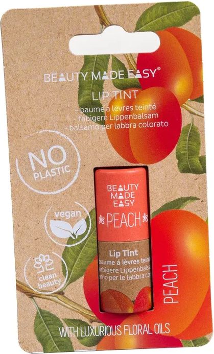 Beauty Made Easy Lip Balm Tint Peach