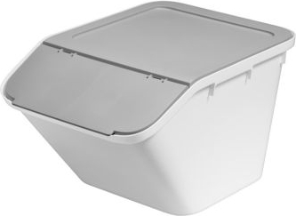 SmartStore Collect Stack-it affaldssorteringsspand - hvid (37L)