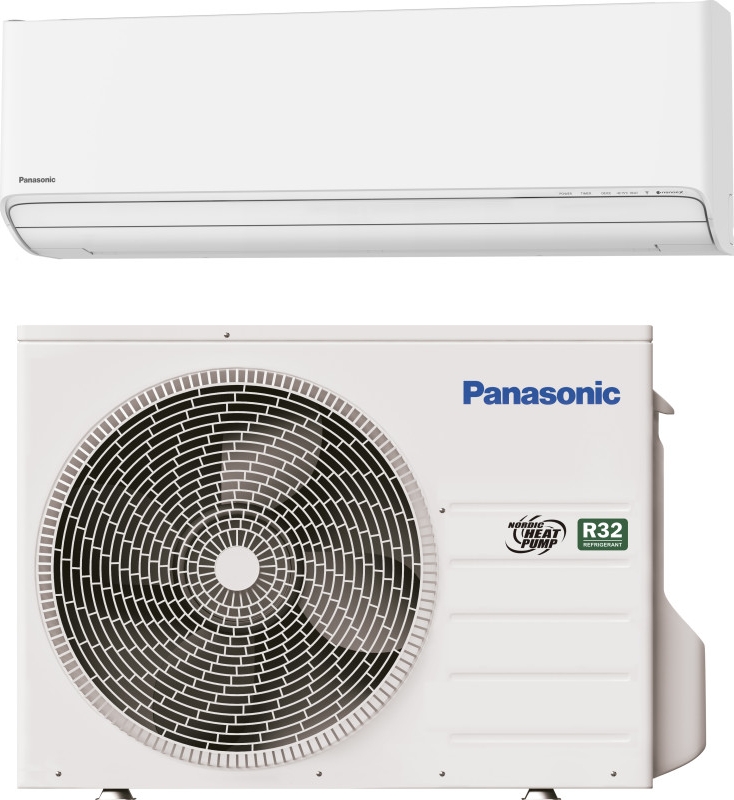 panasonic flagship hz25zke luft til luft varmepumpesæt, 2,5 kw