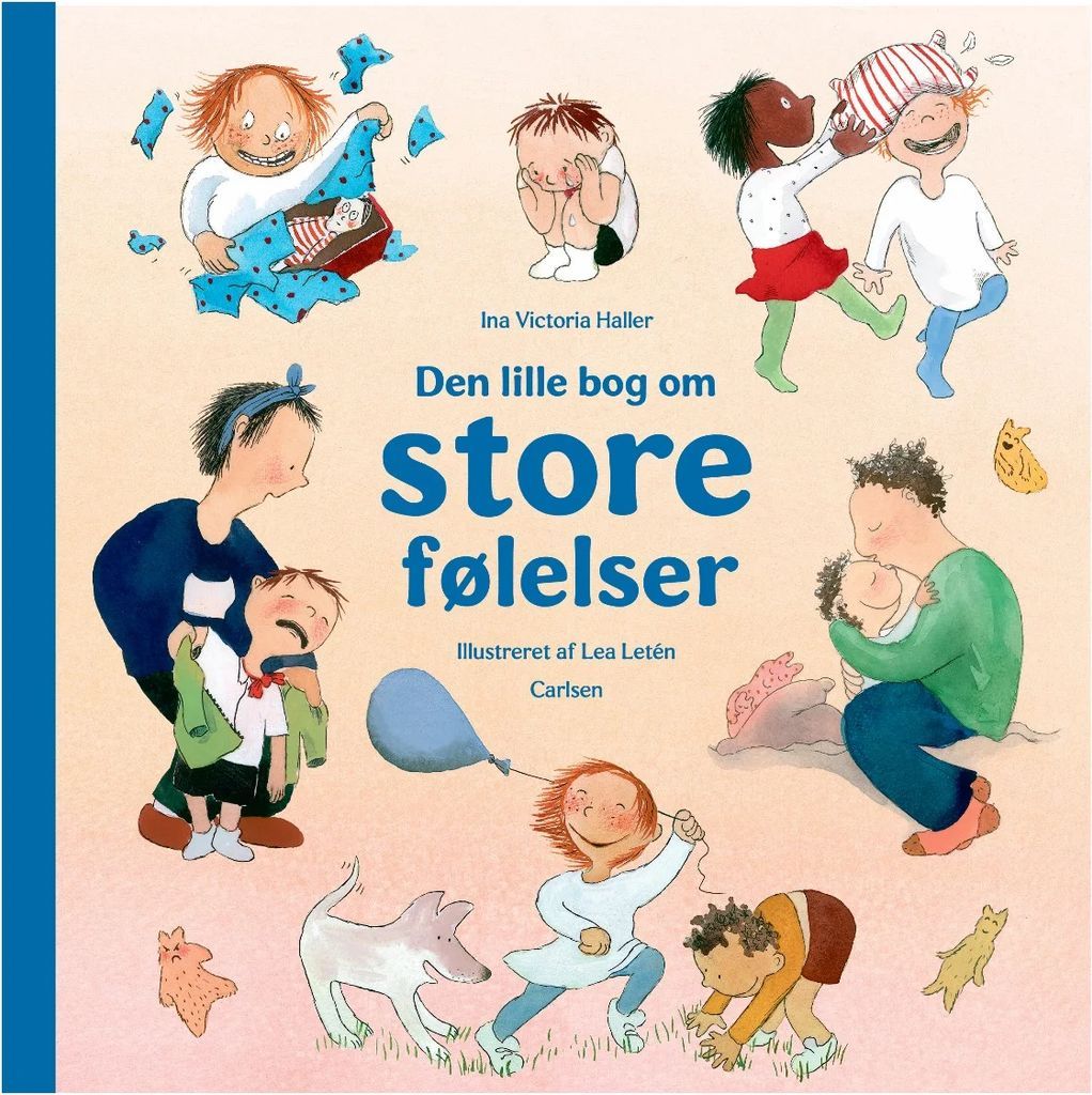 Den lille bog om store følelser - Børnebog - Hardcover