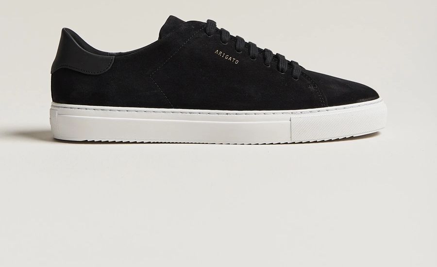 axel arigato clean 90 suede sneaker black