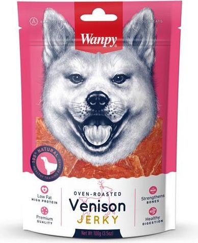 Wanpy Vildt Jerky 100g.