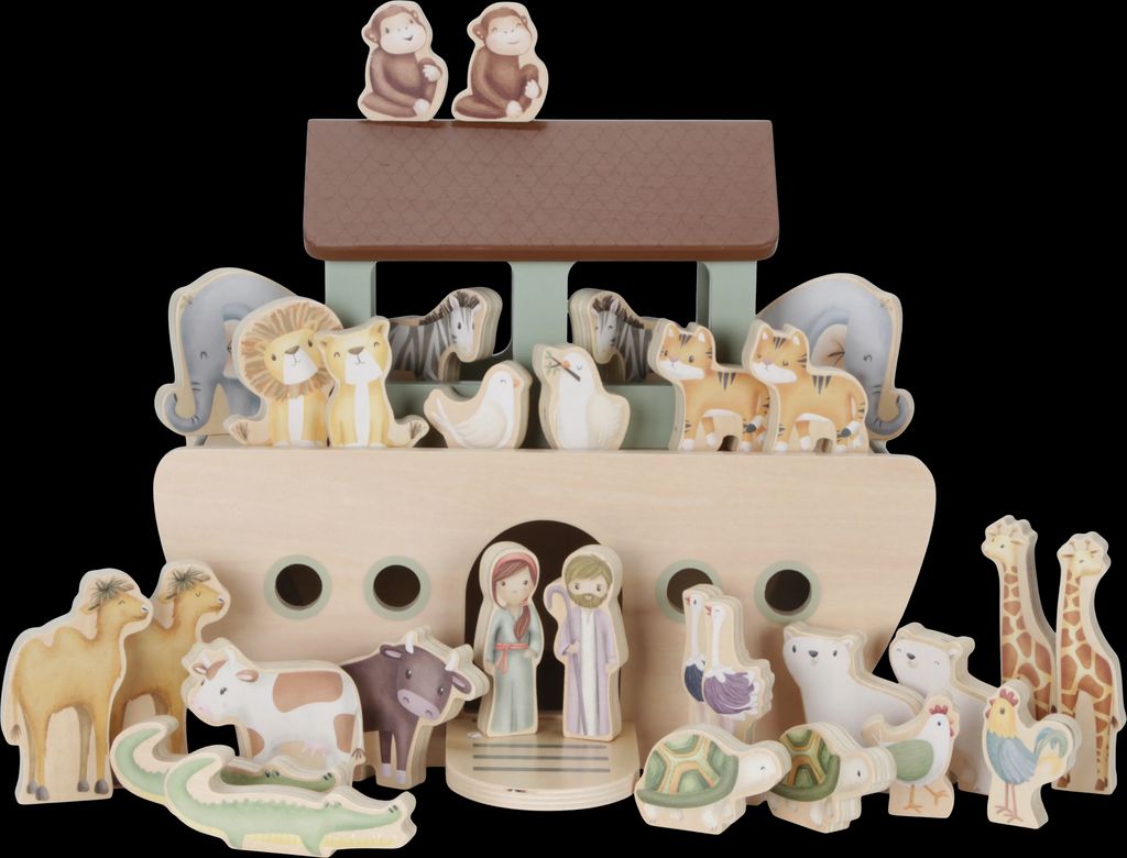 noahs ark i træ, little dutch