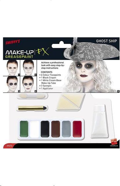 Smiffys Ghost Ship Make Up Kit