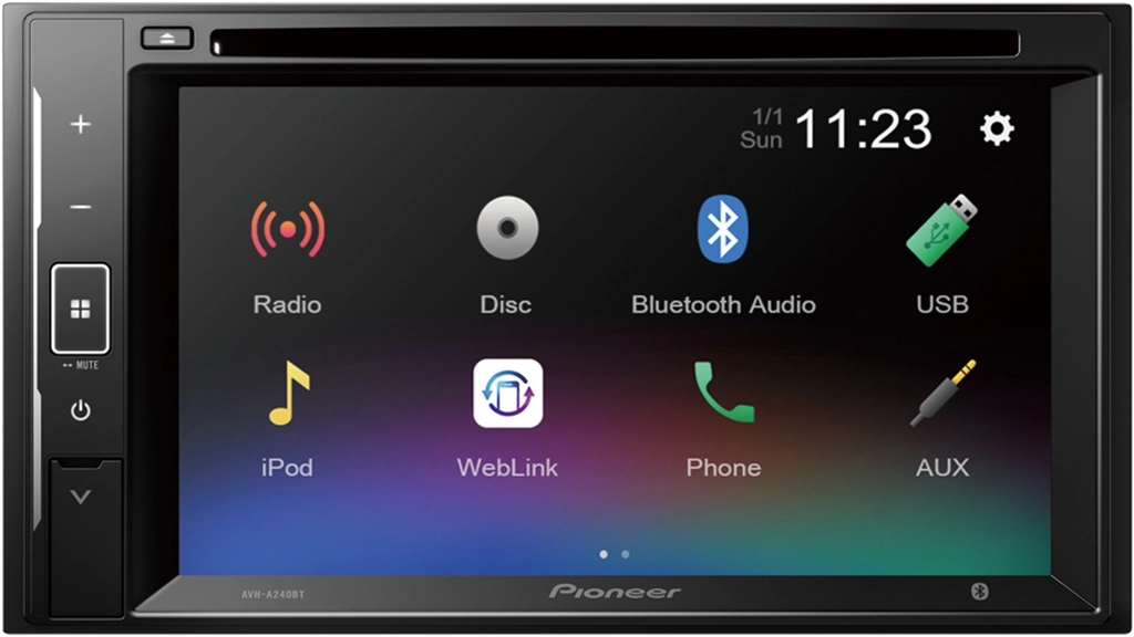 Pioneer DMH-A240DAB Multimedia Car Radio - Radio / digital afspiller