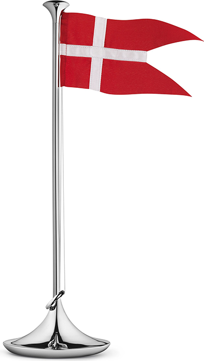 georg jensen bordflag - 39 cm høj fødselsdagsflag