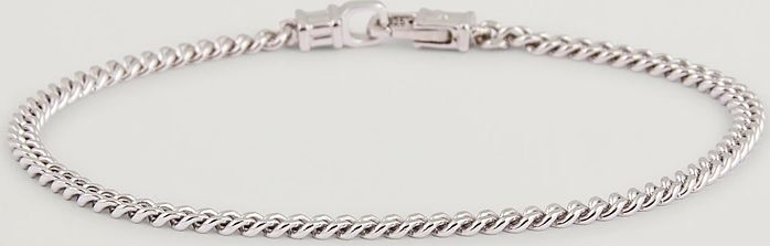 tom wood curb bracelet m silver
