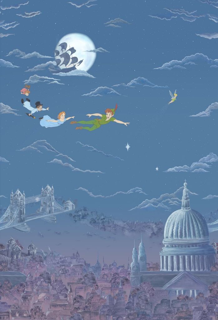 Sanderson Peter Pan Evening Blue DDIW217293