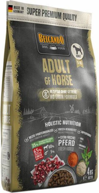 Belcando Adult Grain Free Horse 4 kg. Hest