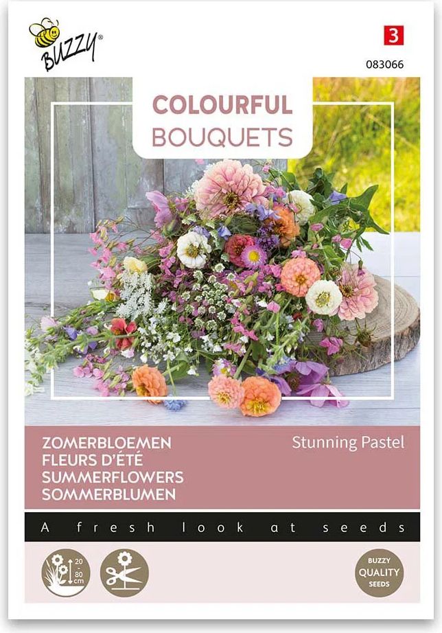 Buketblomster Frø Stunning Pastel