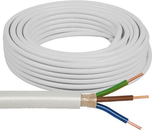 HF let installationskabel 3x2,5mm² - 100 meter
