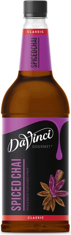 davinci gourmet classic spiced chai syrup 1 l