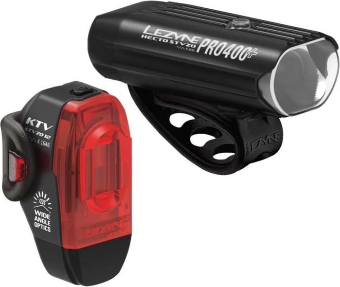 Lezyne Hectro Drive Pro KTV Lygtesæt 400 x 11 Lumen