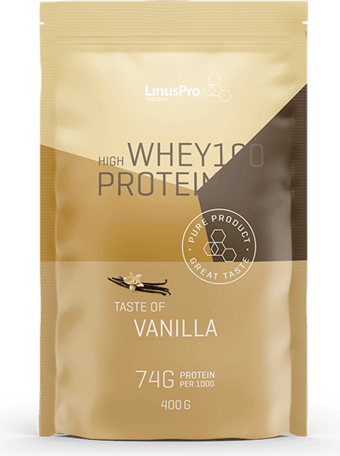 LinusPro Nutrition LinusPro WHEY100 400 G Vanilla