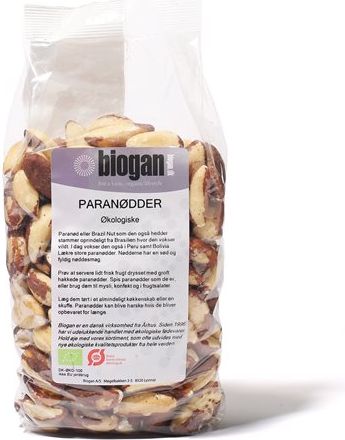 biogan - Økologisk paranødder 400g