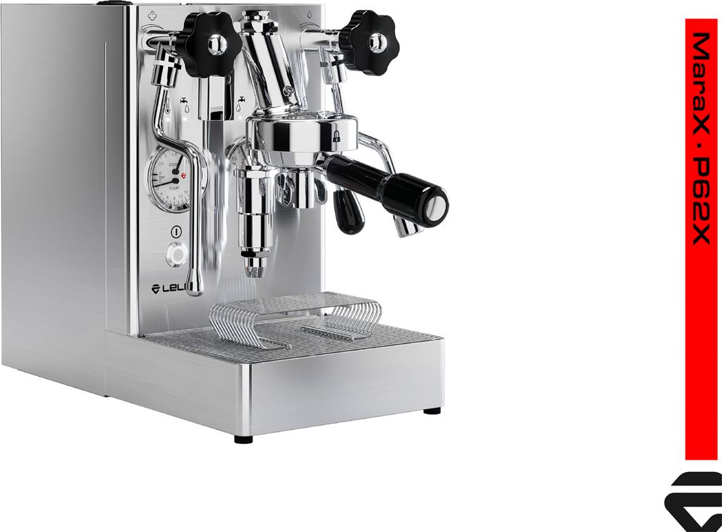 lelit marax brushed stainless steel