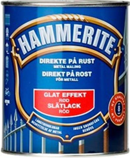 Hammerite Direct to Rust Smooth Effect Metalmaling 0.75L