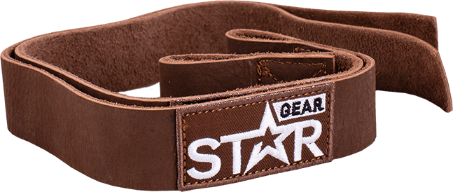 Star Nutrition Gear Leather Lifting Straps